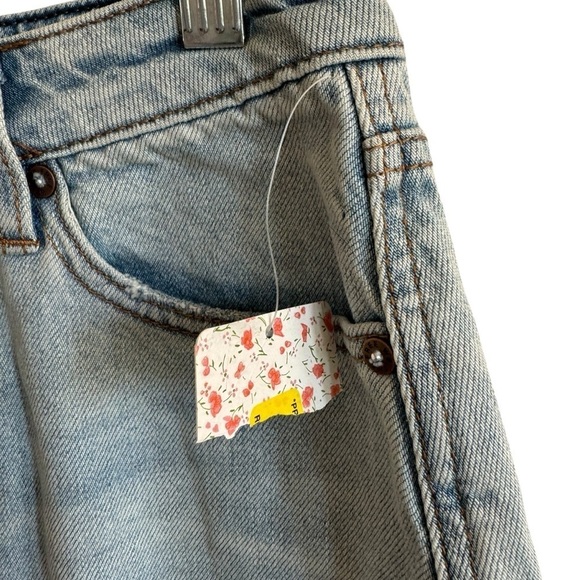 NWT Free People Denim A-Line Skirt, Size 25 - Picture 5 of 9